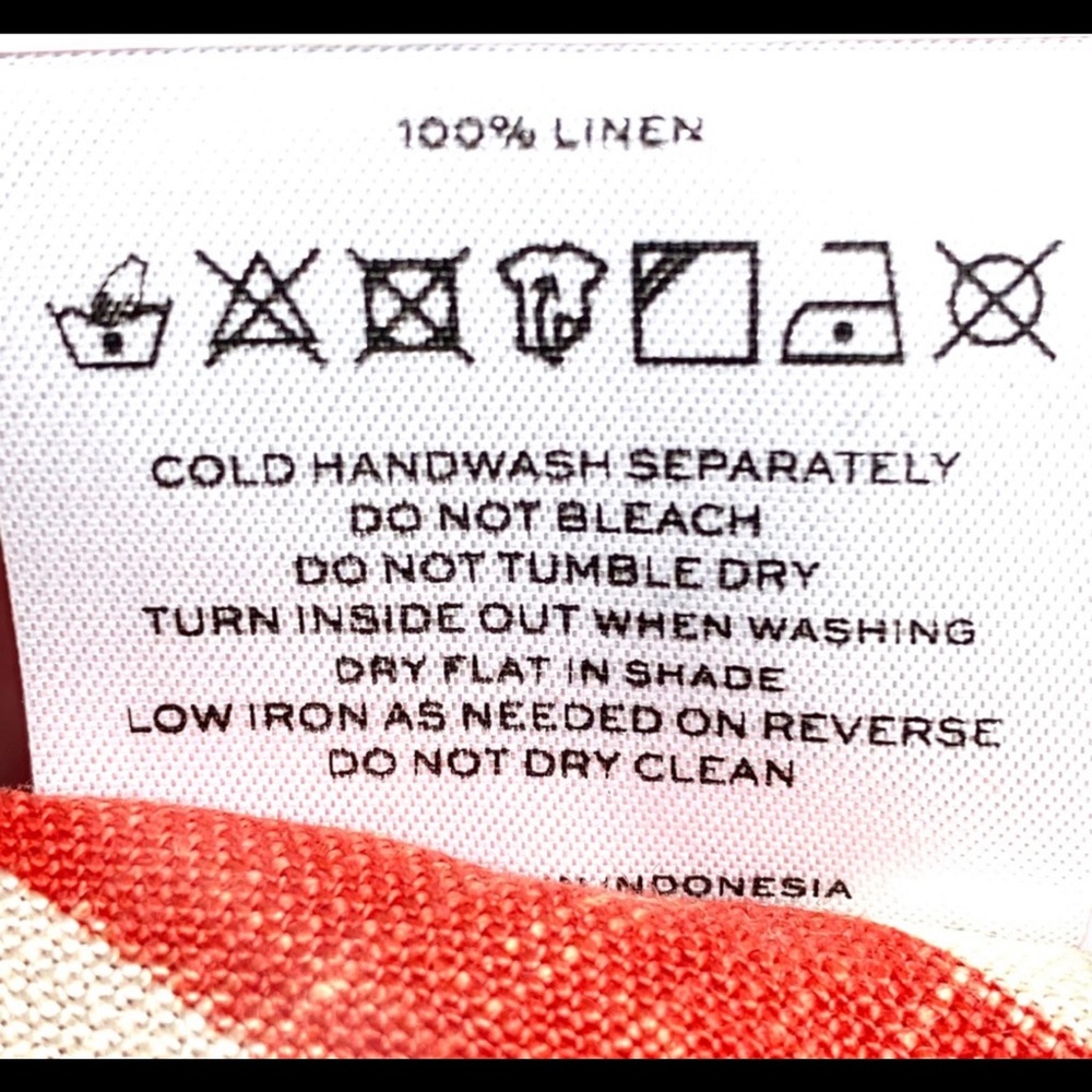 Faithfull the Brand Le Petite Striped Linen Dress Size 2 - Picture 8 of 8